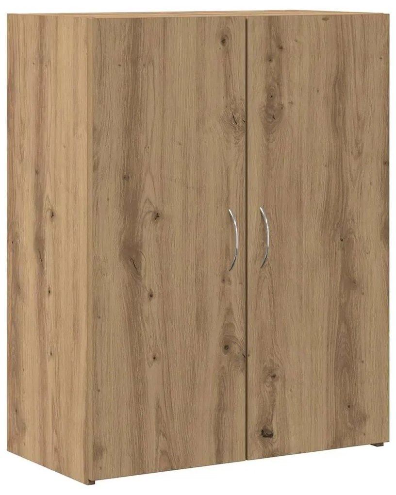 Armário de escritório - Artisan Oak - 60 x 32 x 77,5 cm - Madeira reco