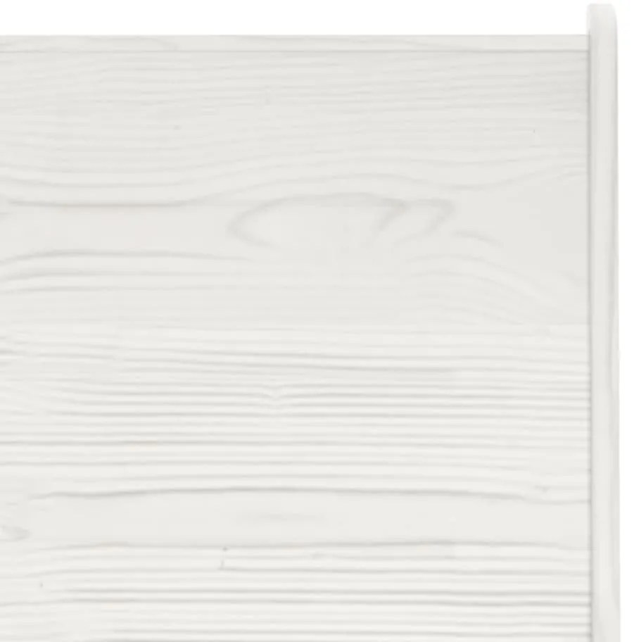 Banco de canto REINE 151 cm pinho maciço branco