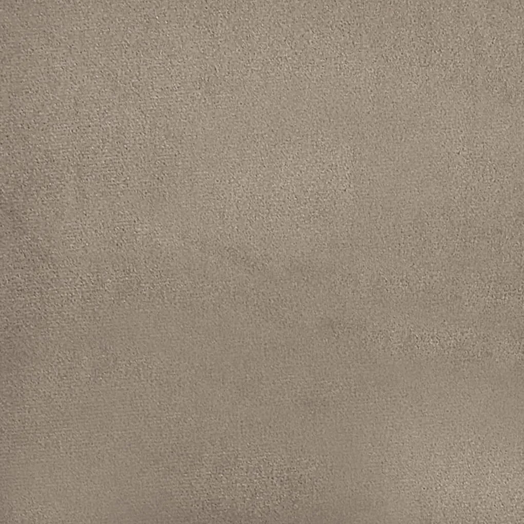 Sofá 2 lugares c/ almofadas 120 cm microfibra cinza-acastanhado