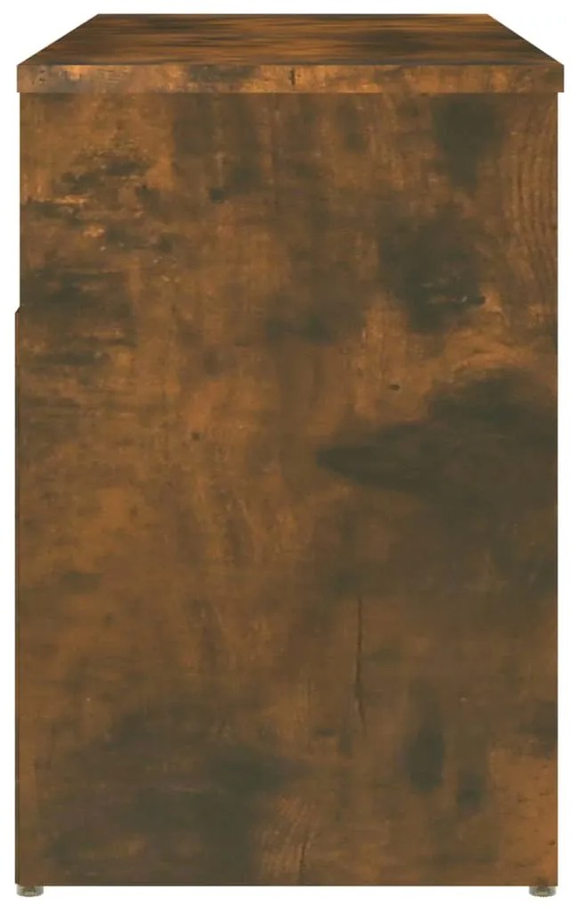 Banco sapateira 80x30x45cm derivados de madeira carvalho fumado