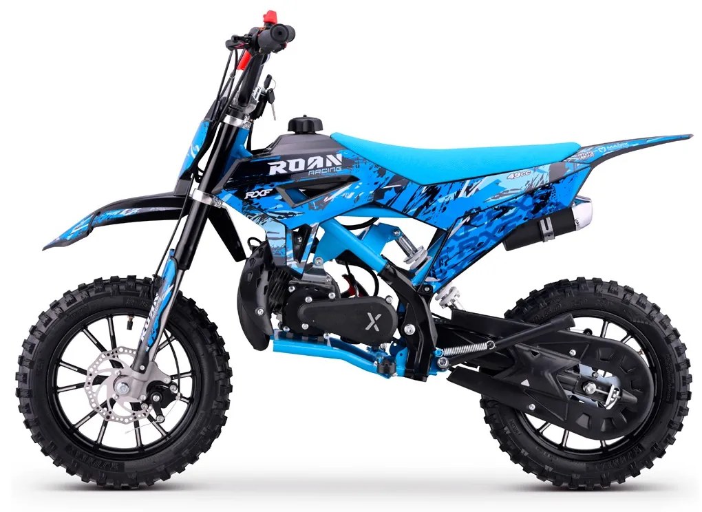 MINI MOTO PARA CRIANÇAS MiniCross Roan RXF 49cc 4.5CV Azul