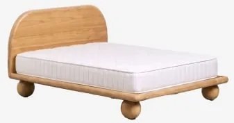 Cama Em Madeira De Manga Bicheno Madeira De Manga & 180 X 200 Cm & 180 X 200 Cm - Araneiz - Sklum