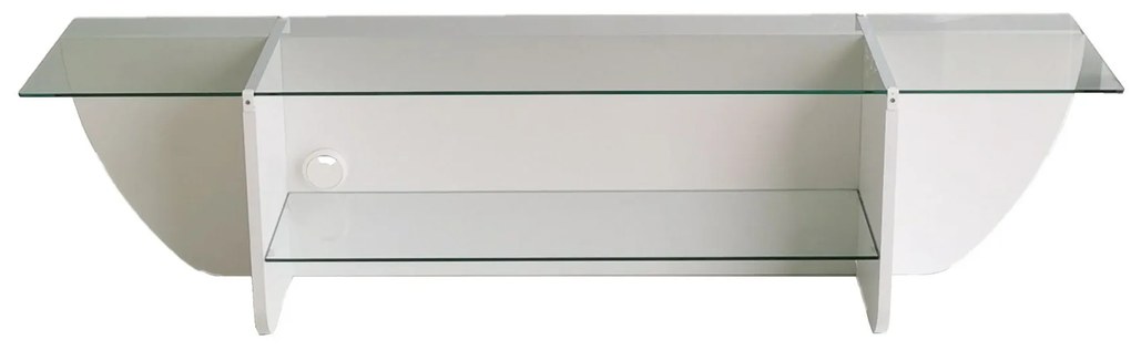 TV Stand Lily – Branco – 158 cm x 40 cm x 35 cm