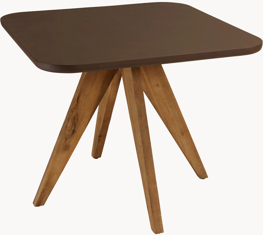 Mesa de jantar para jardim com pernas em madeira de acácia Macabane