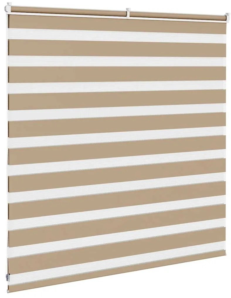 Cortina de zebra 145x100 cm largura do tecido 140,9cm poliéster