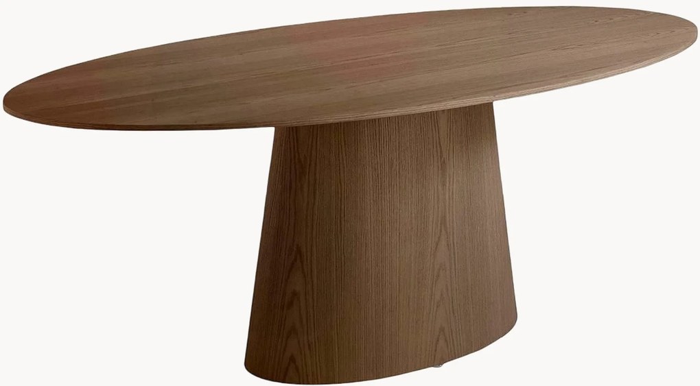Mesa de jantar oval Lauren, 220 x 110 cm