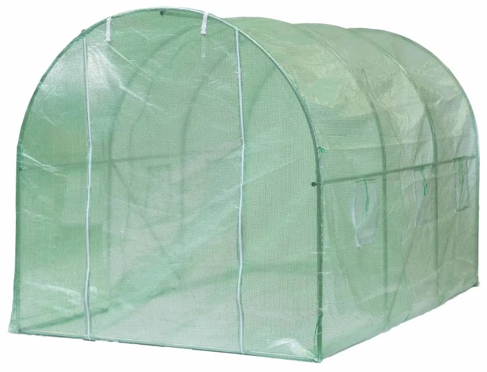 Estufa 3,5x2x2 m verde
