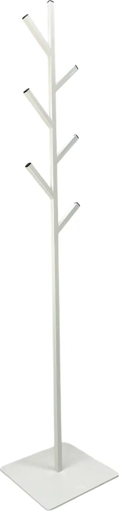 Bengaleiro Metálico Branco Riva Para Ambientes Profissionais