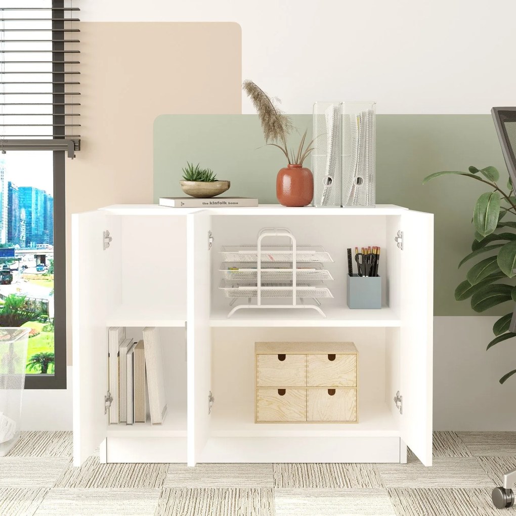 Armário Multiusos VO5 – Branco – 89,1 cm x 73,8 cm x 38,1 cm