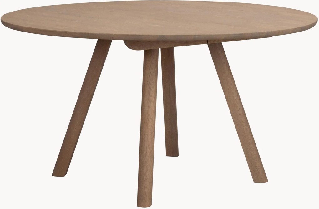 Mesa de jantar redonda em madeira de carvalho Clapperton, Ø 140 cm
