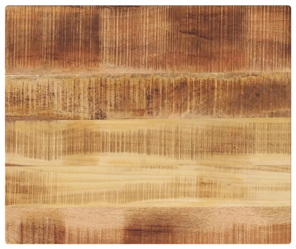 vidaXL Tampo de mesa retangular 60x50x2,5 cm mangueira áspera maciça