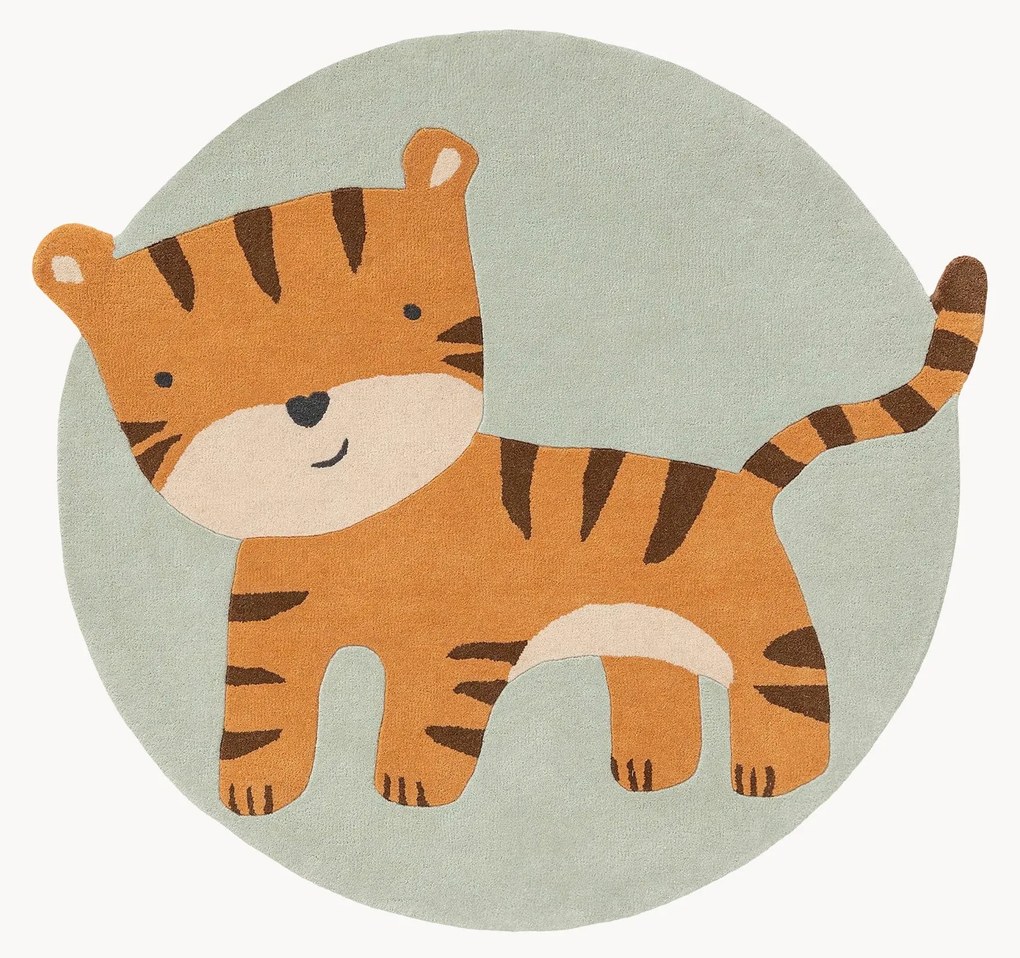 Tapete para crianças de lã artesanal Savannah