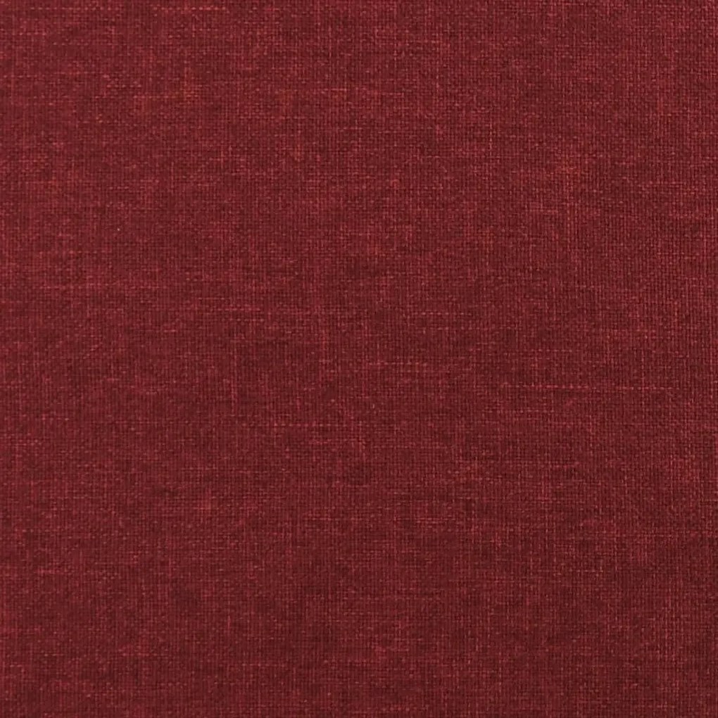 Poltrona Kai de Descanso em Tecido - Vermelho Tinto - Design Nórdico
