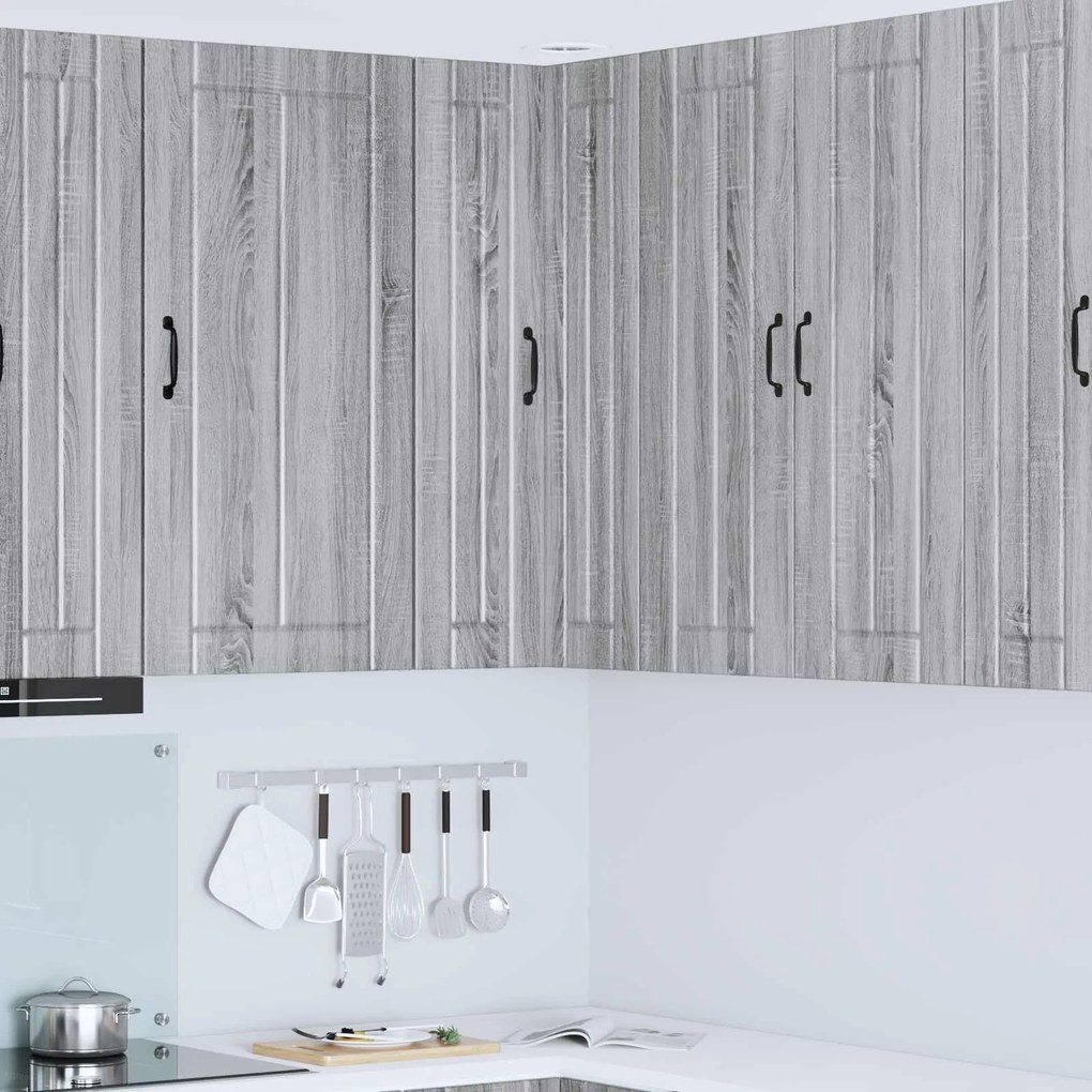 vidaXL Armário de Cozinha Cinza Sonoma 57 x 57 x 100 cm