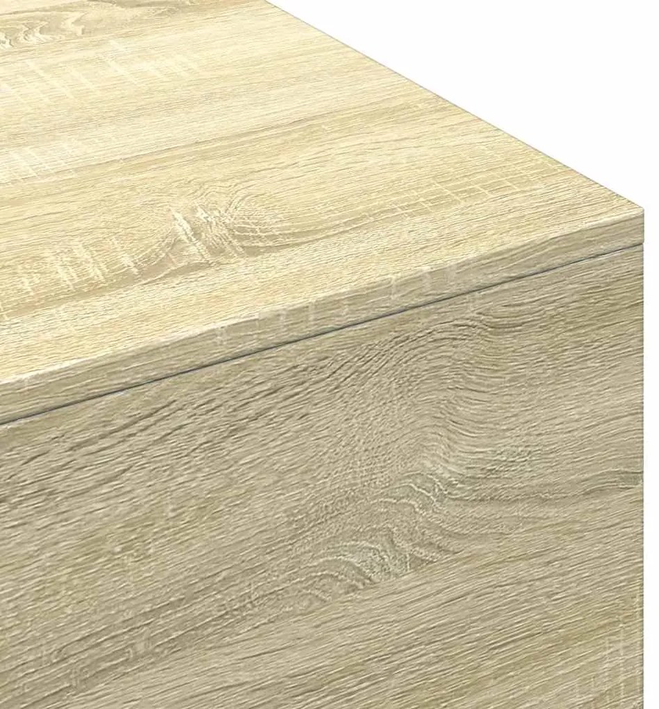 Mesa de centro 100x49,5x31 cm derivados madeira carvalho sonoma