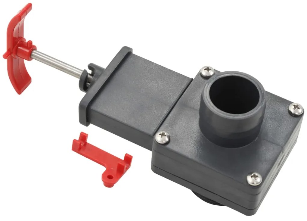 Válvula de regulação para piscina 2 pcs 38 mm