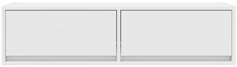 Armário de TV vidaXL Branco 100x31x25,5 cm Madeira de Engenharia
