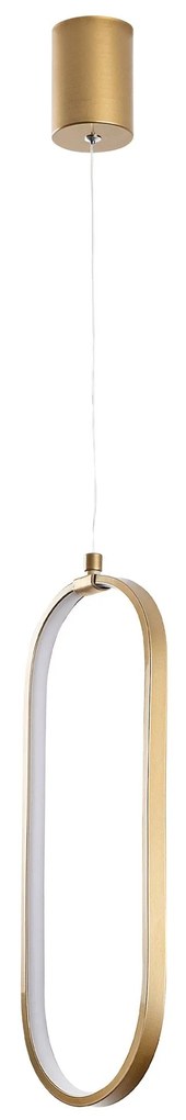 Chandelier Can – Dourado – 17 x 60-110 x 10 cm
