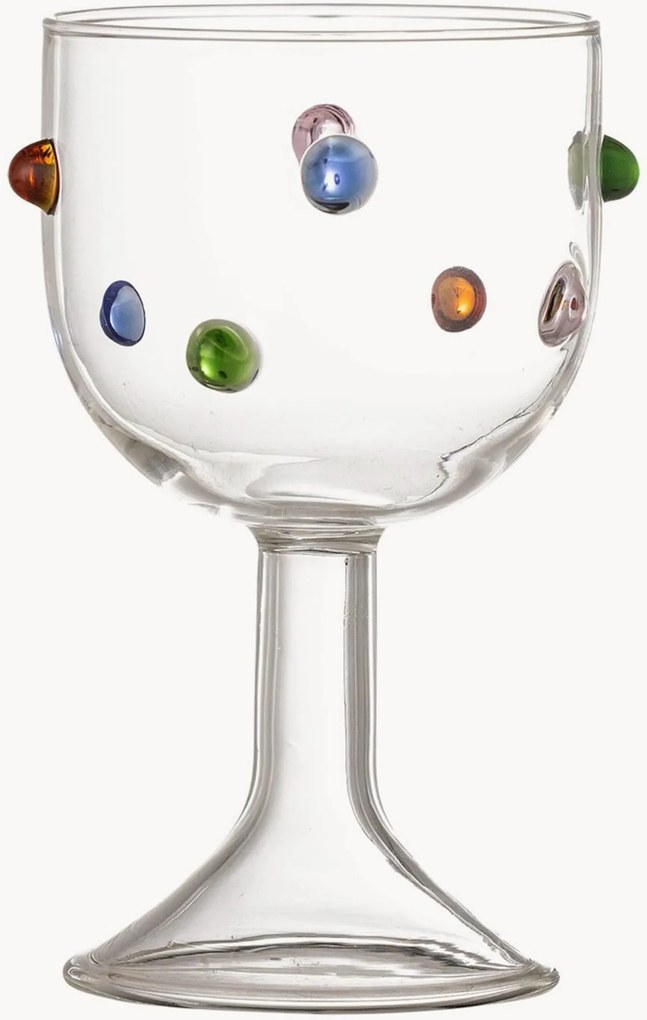 Copos de vinho artesanais Thalia, conjunto de 4