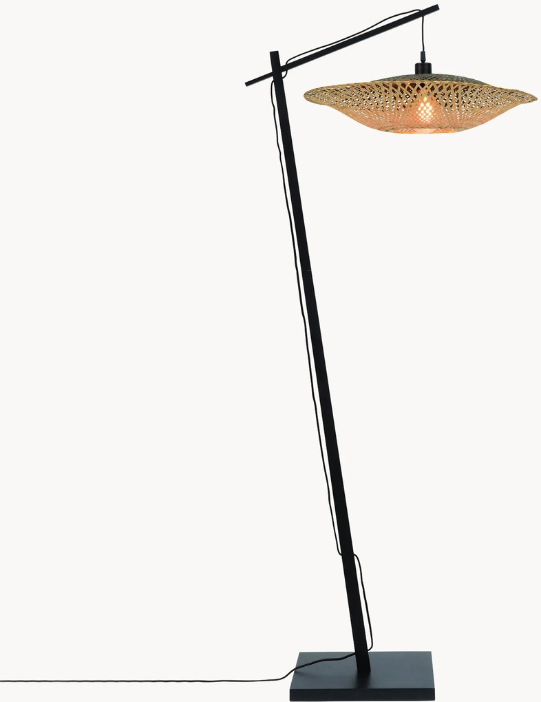 Candeeiro de pé em bambu Kalimantan