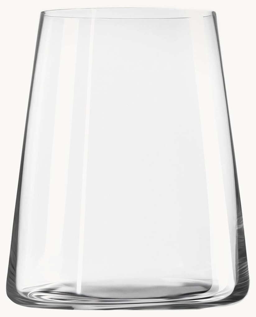 Copos de cristal Power em forma de cone, conjunto de 6