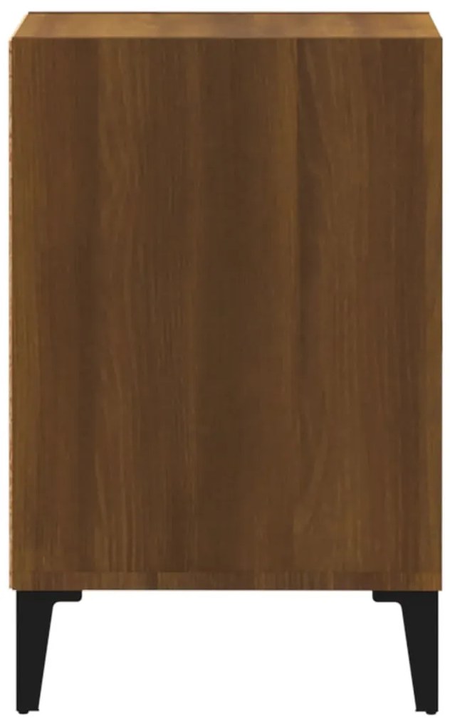 Móvel TV 100x35x55 cm madeira processada cor carvalho castanho