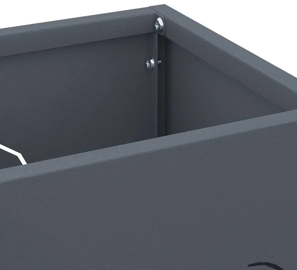 Suporte para Guarda-Chuva Antracite Metal Padrão