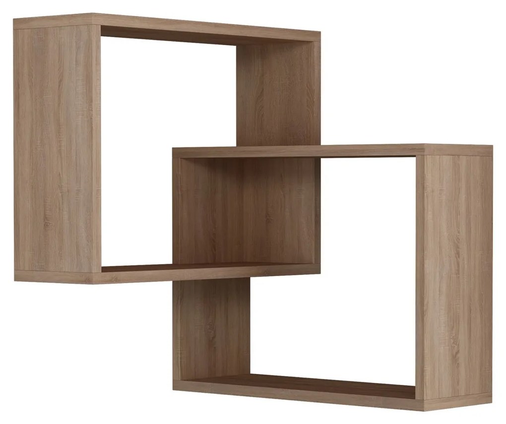 Prateleira de Parede Ring – Carvalho Sonoma – 68 cm x 68 cm x 60 cm