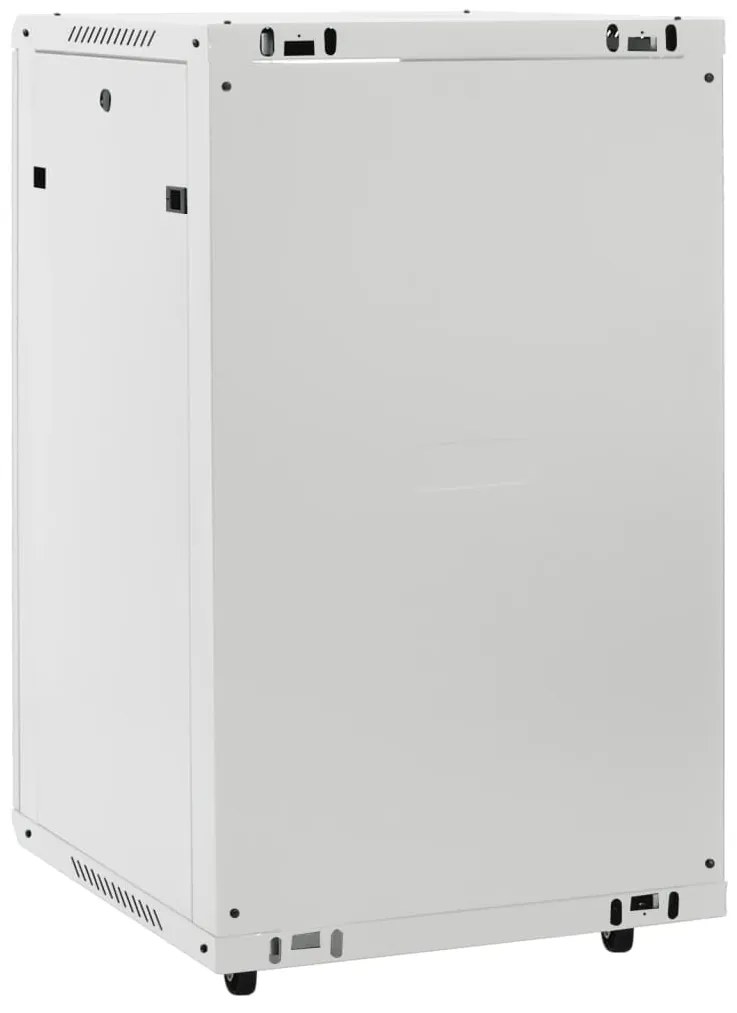 Armário bastidor 15U 19" IP20 60x60x100 cm cinzento