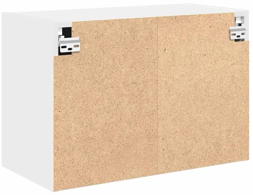 Armários de parede para garagem 2 pcs derivados de madeira