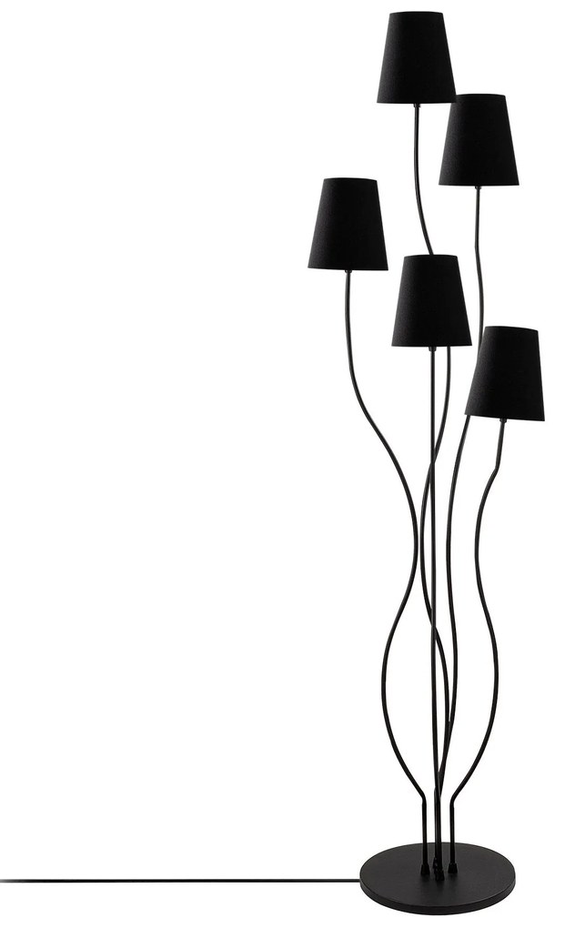 Candeeiro de Pé Bonibon – Preto – 44 x 44 x 160 cm