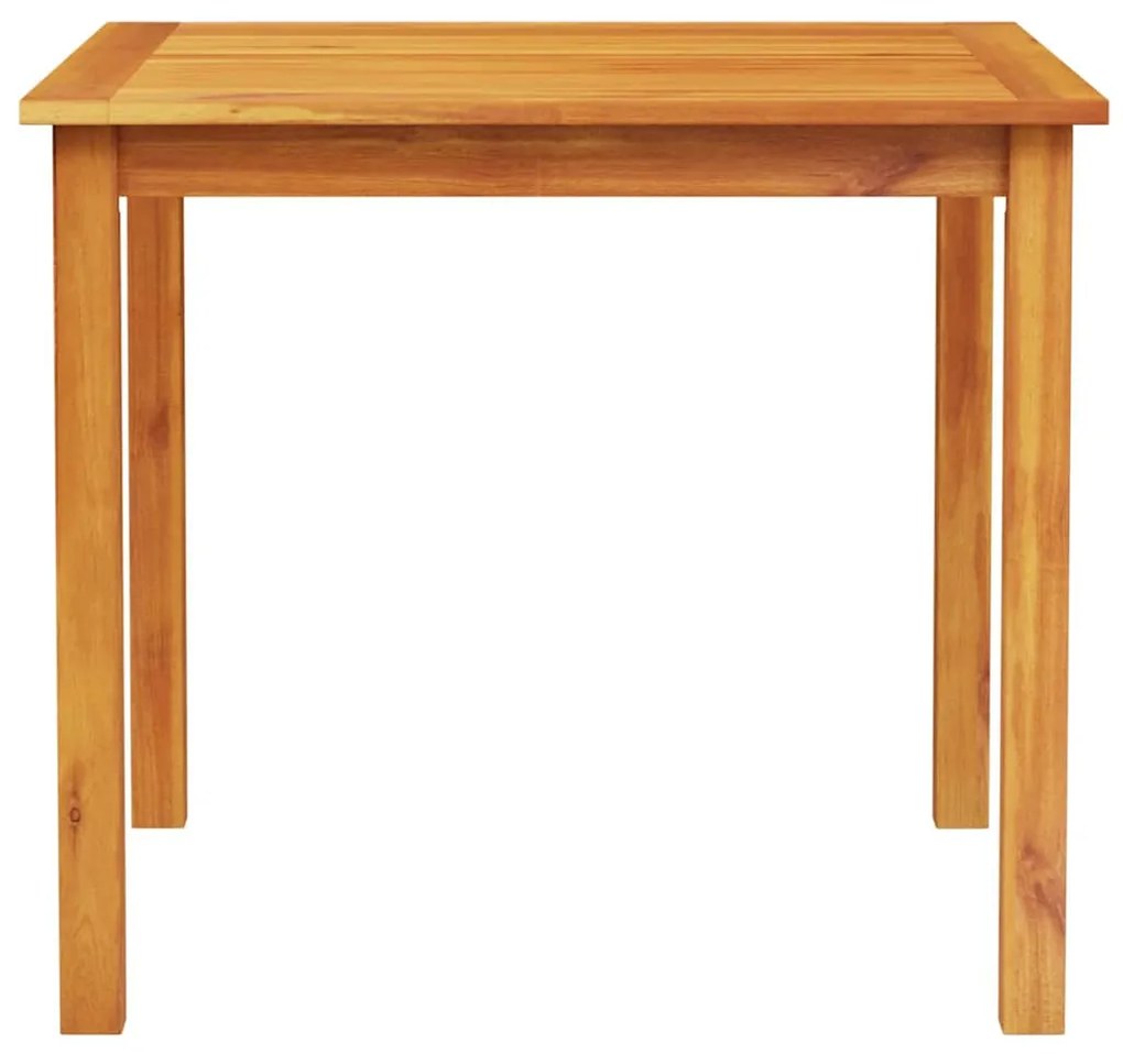 Conjunto de Jantar ao Ar Livre 3 pcs 90 x 90 x 74 cm