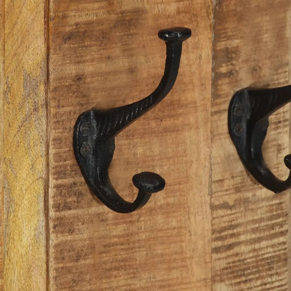 Bengaleiros 2 pcs madeira de mangueira maciça 38x100 cm