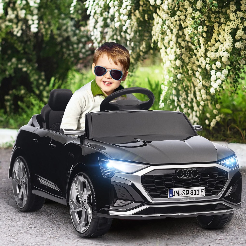 AIYAPLAY Carro Elétrico para Crianças acima de 3 Anos Carro Audi Q8 Et