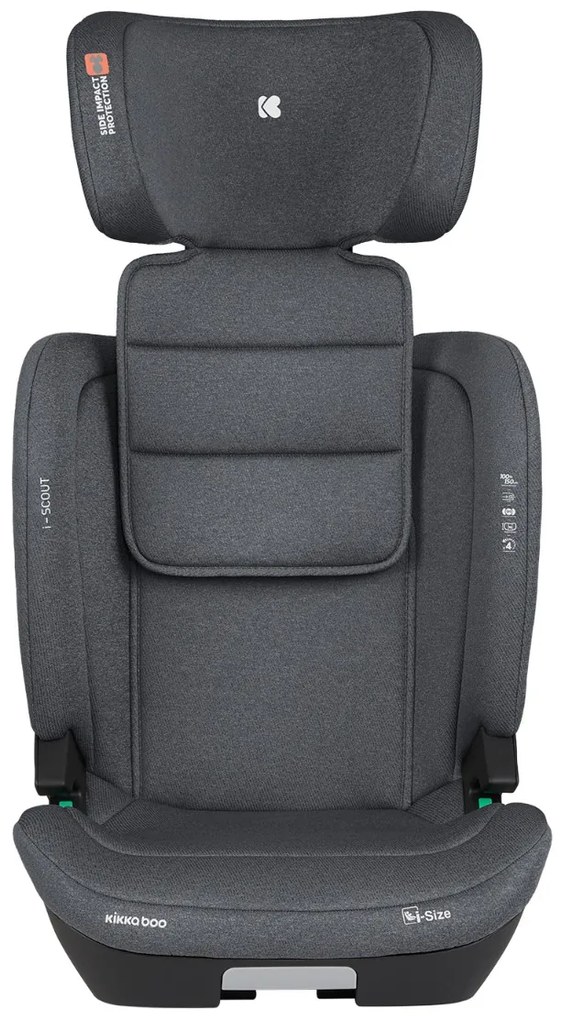 Cadeira Auto Bebé 100-150 cm i-Scout i-SIZE Cinzento escuro