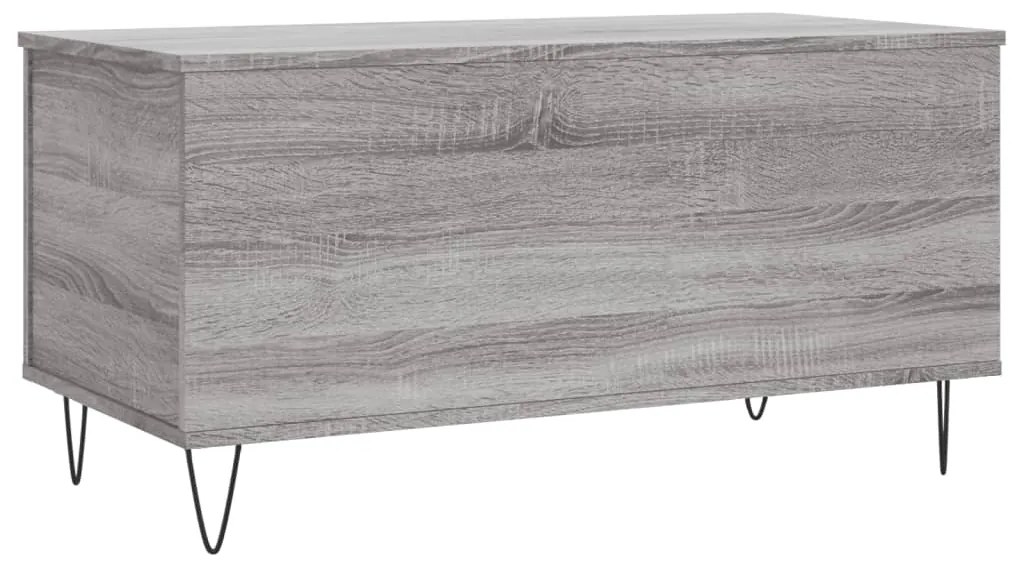 Mesa de centro 90x44,5x45 cm derivados de madeira cinza sonoma