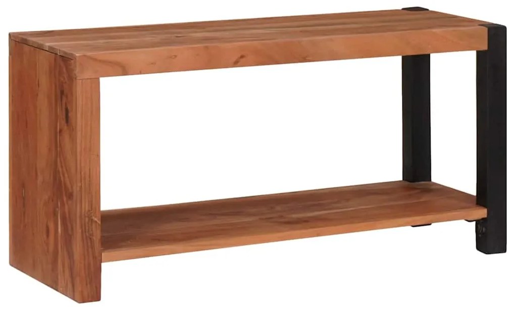 Estante 80 x 30 x 110 cm Madeira Sólida de Acácia