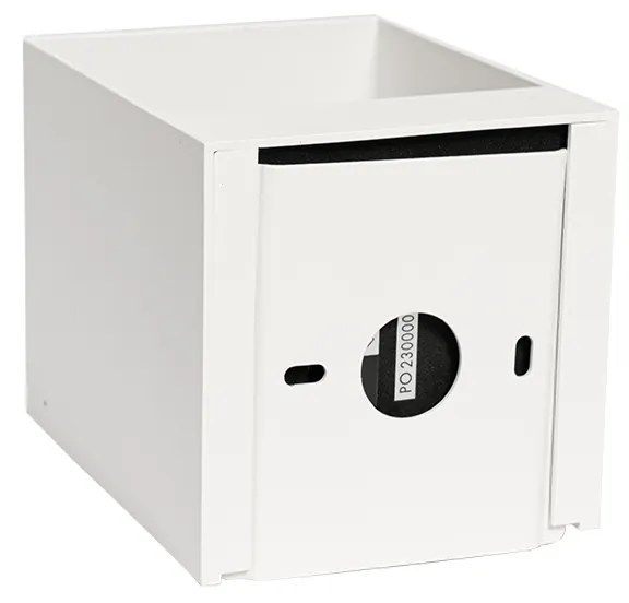 Candeeiro de parede branco com LED e dimmer tátil recarregável - Joris