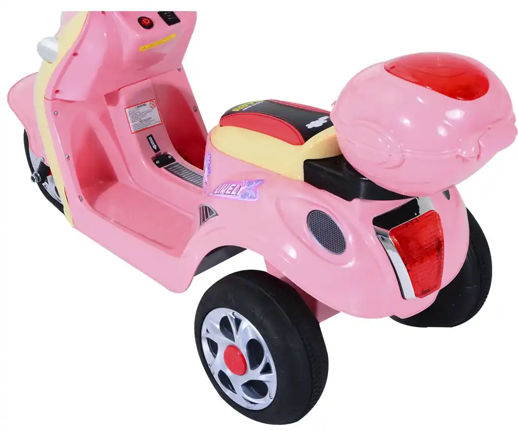 Motinha Infantil Rosa e Amarelo  Item Infantil Triciclo Usado