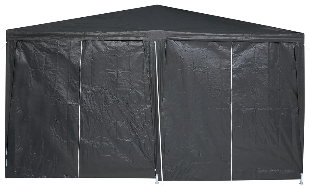 Tenda para Festa com 8 Laterais Antracite 4x4 m PE