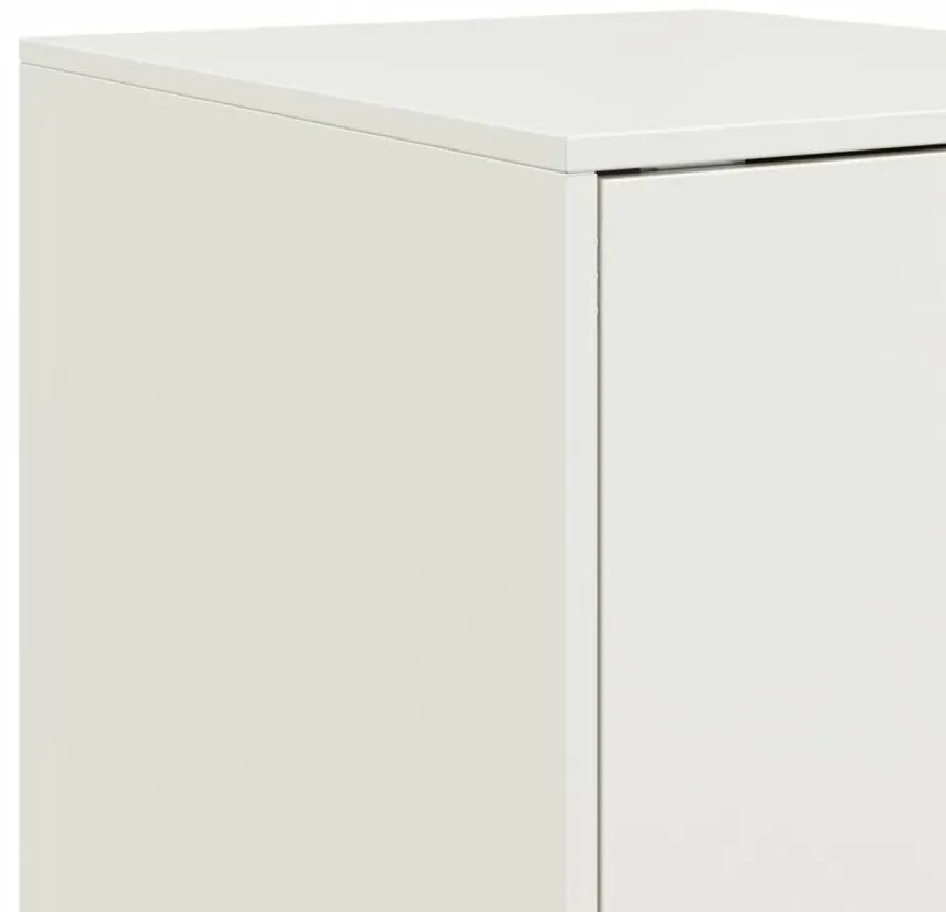 Aparador 34,5x39x107 cm aço branco