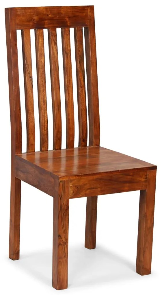 Cadeiras de jantar 4 pcs madeira maciça moderno