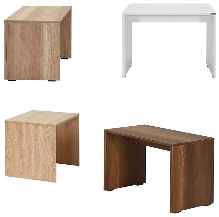 Mesa de Centro "Rsh-300-Oo-1" - Design Moderno - Oslo Walnut