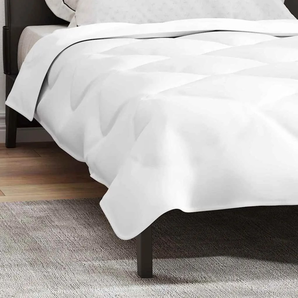 Colchas &amp; Edredons Branco 135 x 200 cm Microfibra