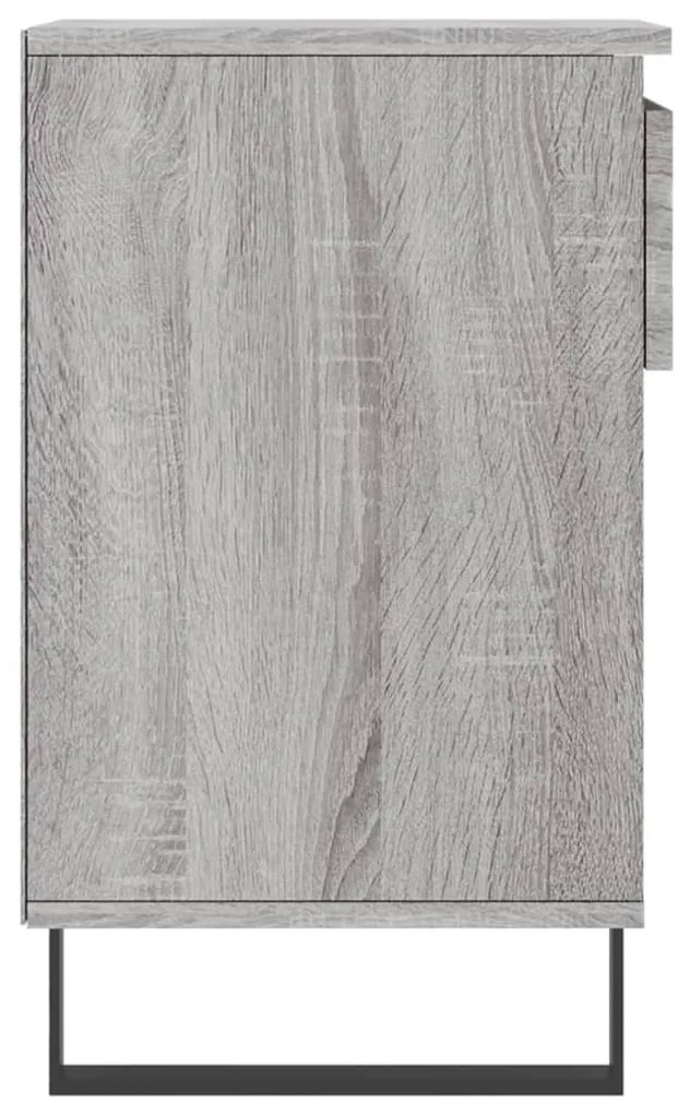 Sapateira 102x36x60 cm derivados de madeira cinzento sonoma