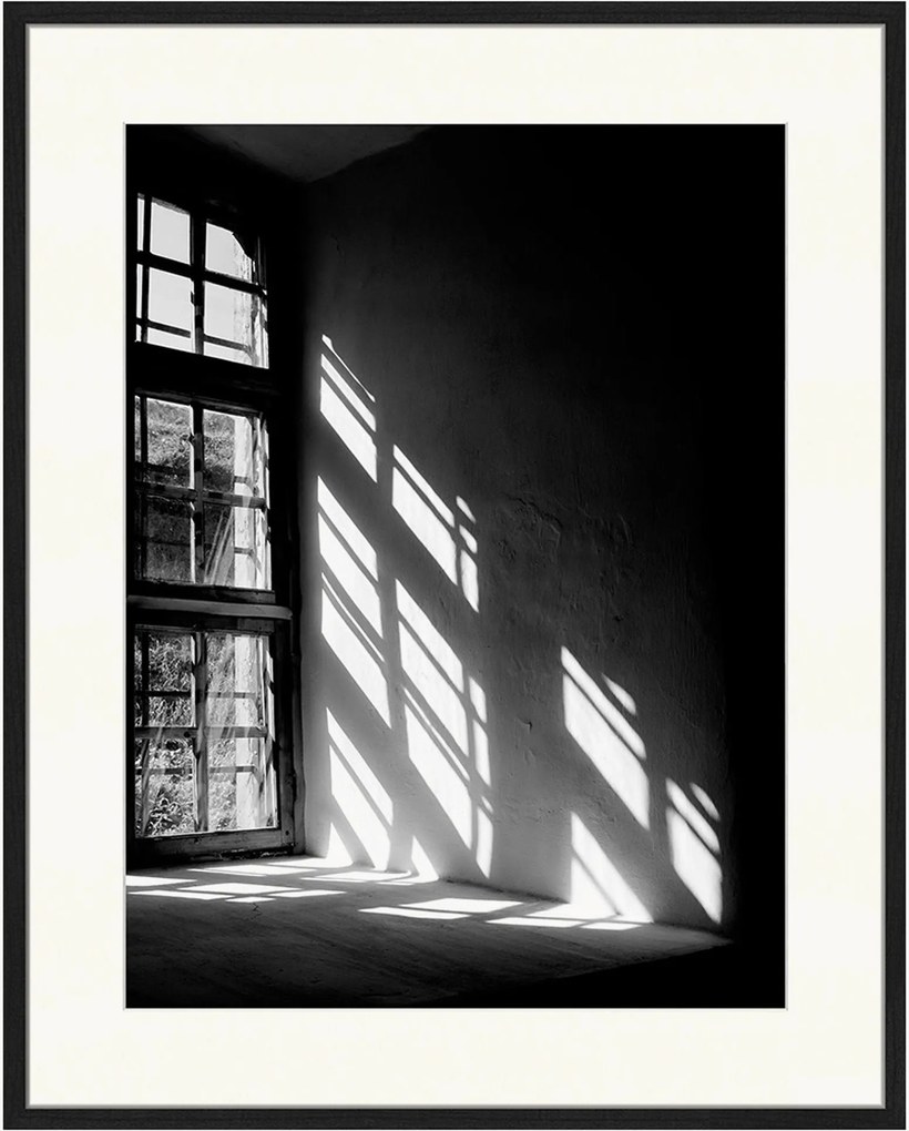 Impressão digital emoldurada Let The Light Come In