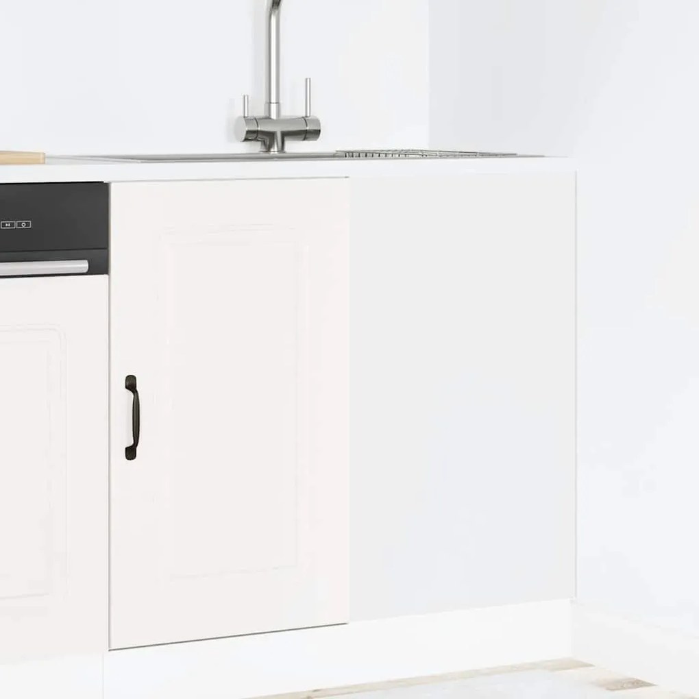 vidaXL Armário de cozinha baixo Kalmar madeira artificial branca