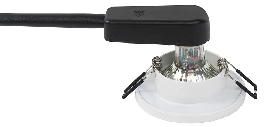 LED Foco de teto para banheiro branco com Wi-Fi GU10 - Shed Moderno