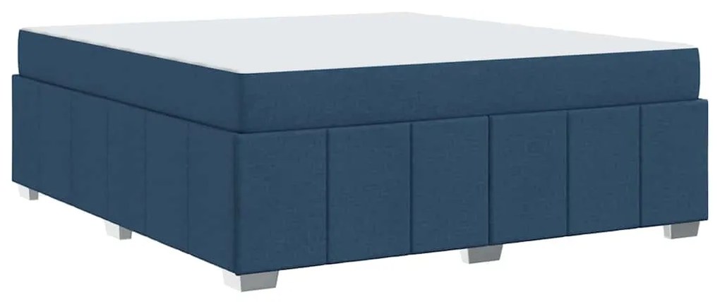 Estrutura da Cama Azul 180 x 200 cm tecido