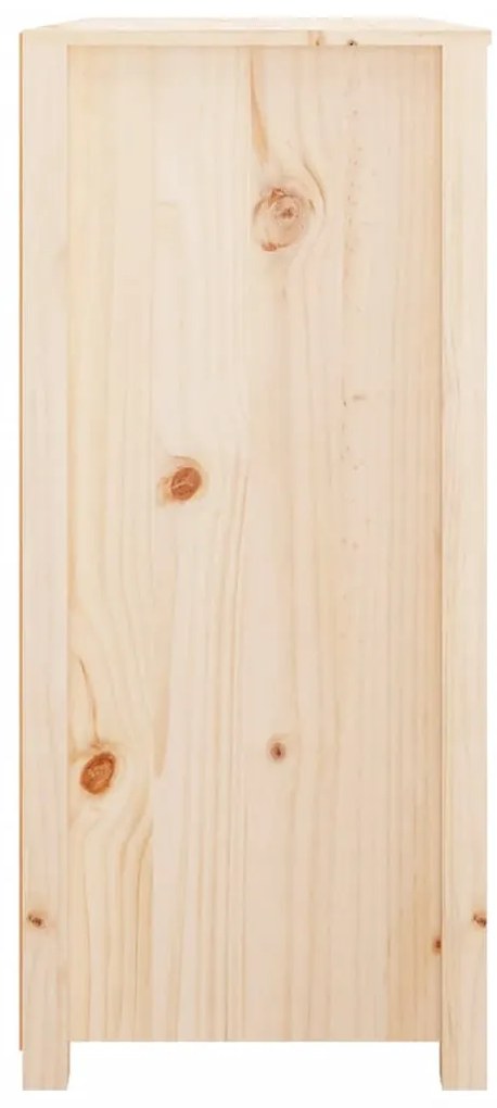 Armário de apoio 100x40x90 cm pinho maciço